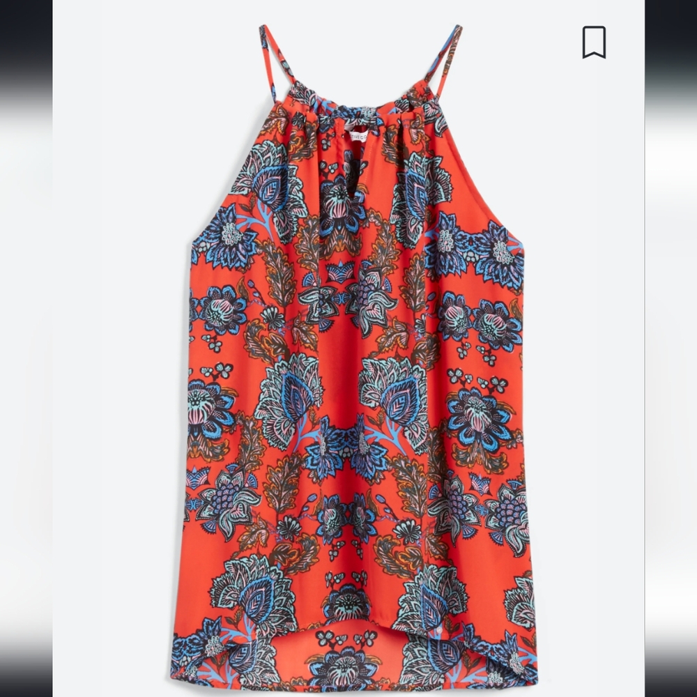 EUC Collective Concepts Karissa keyhole halter blouse